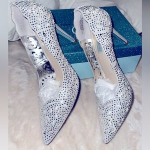 Betsy Johnson heels bling heels